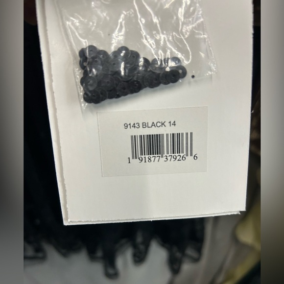 MAC DUGGAL 9143 NWT Embellished Illusion High Neck Mini Dress - Picture 7 of 9